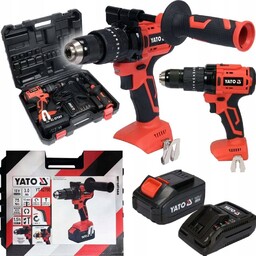 Yato Wkrętarka Akumulatporowa Udarowa 18V Zestaw 3Ah Bezszczotkowa