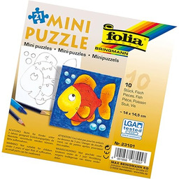 folia 23101 - mini puzzle ryba, ok. 14