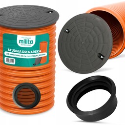 Studnia Drenarska Studzienka Drenaż 315 Pokrywa Rura 50cm