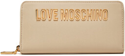 Duży Portfel Damski LOVE MOSCHINO JC5611PP1MKD0110 Beżowy