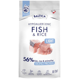 BALTICA Nutraceutic Hypoallergenic Fish & Rice XS/S Light