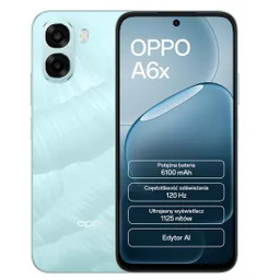 OPPO A6x 4/128GB 6,75" 120Hz 13Mpix Niebieski Smartfon
