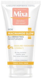 MIXA Niacinamide Glow rozświetlający krem nawilżający z niacynamidem