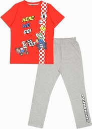 Popgear Długa piżama dziewczęca Super Mario Here We
