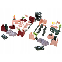 Duża Baza Wojskowa Żołnierzyki Zestaw