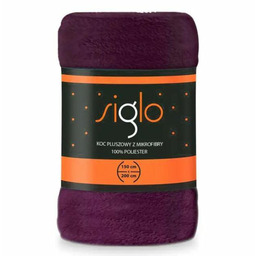 Faro Koc narzuta z mikrofibry 130x170 Siglo fioletowy