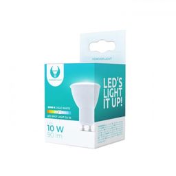 ŻARÓWKA LED GU10 1W biała zimna F-L