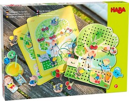 Nawlekanka-sznurowanka W ogrodzie HB306082-Haba, zabawki motoryczne dla dzieci
