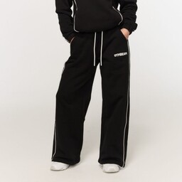 GymBeam Damskie spodnie dresowe Varsity Black XL