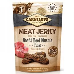 Carnilove Dog Jerky wołowina i filet wołowy Beef