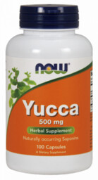 NOW FOODS Yucca - Korzeń Yukka 500 mg
