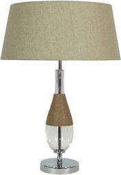 Candellux ECO 1 41-21489 lampa stołowa stożek abażur