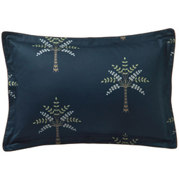 Sanderson Poszewka satynowa Palm Grove Nuit