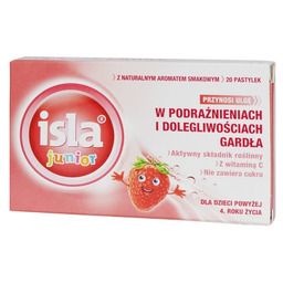 Isla Junior, 20 pastylek do ssania