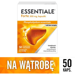 Essentiale Forte 300 mg Kapsułki, 50 szt.