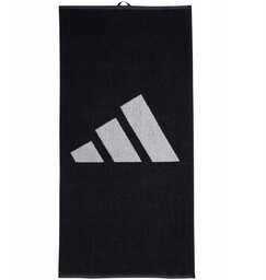 Ręcznik adidas 3BAR S czarno-biały IU1290