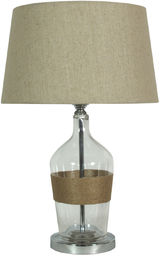 Candellux ECO 3 41-21519 abażur lniany beżowy dekoracja