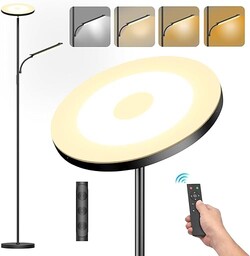 Lampa podłogowa LED 42 W, możliwość ściemniania, 4000