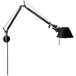 Artemide - Tolomeo Parete Lampa Ścienna Czarna