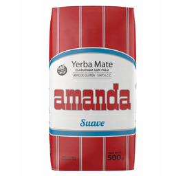 Yerba Mate Amanda Suave 500g 0,5kg
