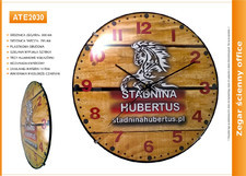 Zegar reklamowy 12'' convex /305mm