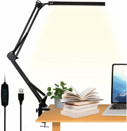 Lampa lampka biurkowa LED Kreślarska USB Alogy
