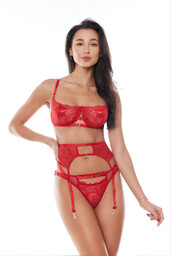 Anais Amoura Set Red