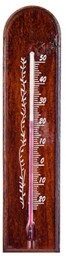 TADAR Termometr pokojowy 185x42mm drewniany
