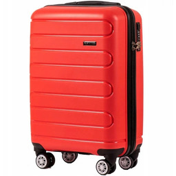 Walizka Czerwona Wings Polipropylen Średnia 66cm