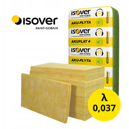 Isover Aku Płyta 100 mm 10cm 037 Wełna