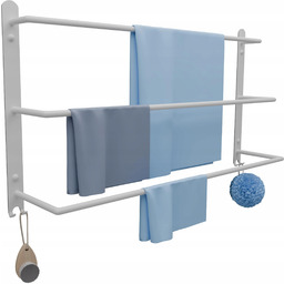 Wieszak Łazienkowy na ręczniki Ścienny Drabinka 60 cm