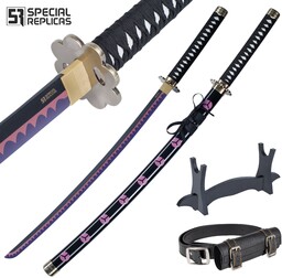 Miecz Katana Roronoa Zoro Shusui One Piece Drewniany