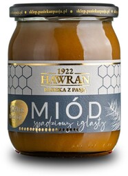 Miód Spadziowy Iglasty 650G, Surowy, Nierozgrzewany, 100 Lat