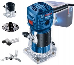 Frezarka Krawędziowa Gkf 550 550W Osprzęt Bosch