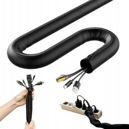 OCHRONNA OSŁONA NA KABLE 15M NYLON Z ZAMKIEM