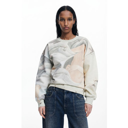 Desigual Bluza z nadrukiem Arty