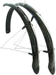 Błotniki Orion 26"x 53 mm czarny kpl.