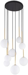 Lampa wisząca okrągła kaskada Karo 10934 Nowodvorski kule