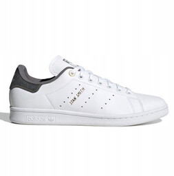 Buty Adidas Trampki Sportowe Wygodne Lekkie Skórzane Białe