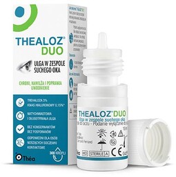 THEALOZ DUO 3% Krople do oczu, 10ml