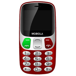 Telefon GSM Mobiola MB800 Czerwony 2G z ładowarką