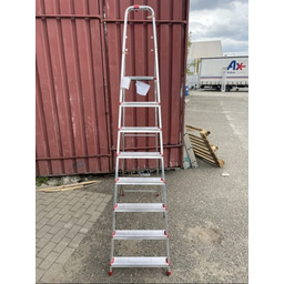 Drabina domowa aluminiowa jednostronna HIGHER 8-stopniowa - 3,60