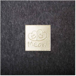 Pokrowiec na Suchy Basen 30cm, Bawełniany, Ciemnoszary -