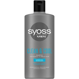 Syoss Men Clean & Cool Shampoo 440ml szampon