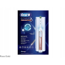 Elektryczna szczoteczka Oral-B Genius X Rose Gold +Etui