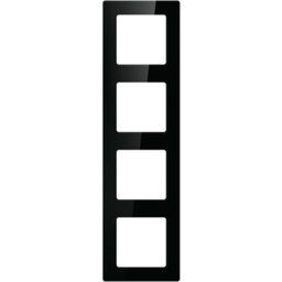 AVATTO Ramka do włączników N-TS10-Frame-B4 Czarny