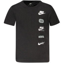 KOSZULKA NIKE Z KRÓTKIM RĘKAWEM DLA DZIECI, CZARNA