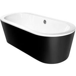 Wanna wolnostojąca akrylowa 178 cm czarna