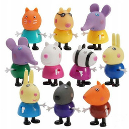 Świnka Peppa Figurki Duży Zestaw Figurek Przyjaciele Dzieci
