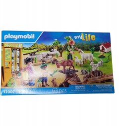 Playmobil Mini zoo 72007 Królik Owce Cielak Żółwie